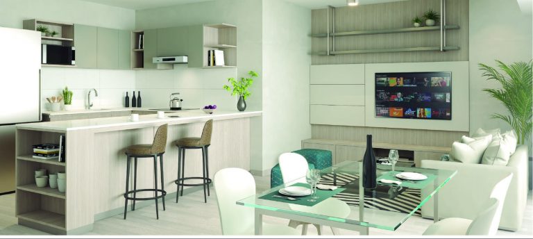 8.DEPARTAMENTOS-Area Social Cocina Integrada