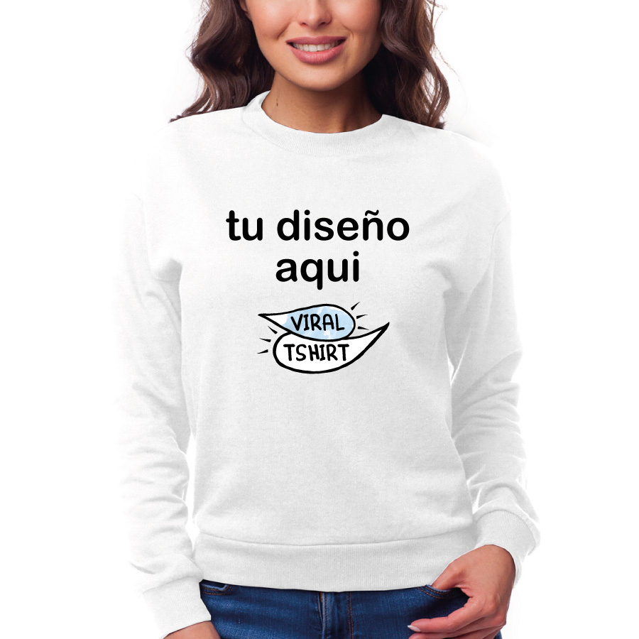 Polera con estampado personalizado a full color para mujeres