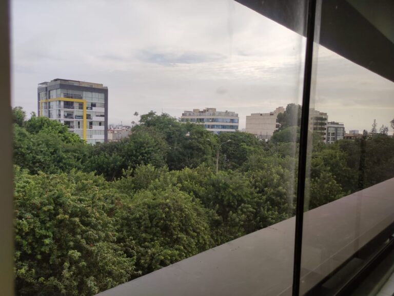 Vista a parque