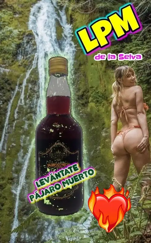 Botella de Levántate Pájaro Muerto (LPM) para vigor instantáneo